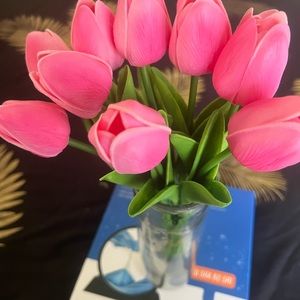 10pcs Fake Pink Tulips(new)